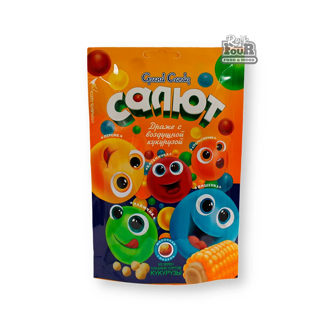 Դրաժե «Grand Candy Салют» փքեցված եգիպտացորենով 90գ